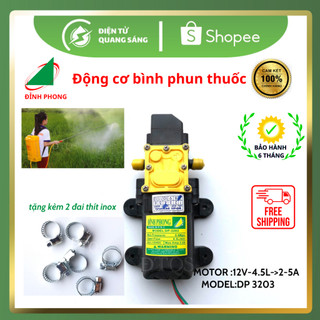Bộ RỬA XE 12V bơm Đỉnh phong