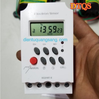 Bộ HẸN GIỜ tưới cây và các thiết bị điện tử đa năng KG316 I HÀNG CHÍNH HÃNG