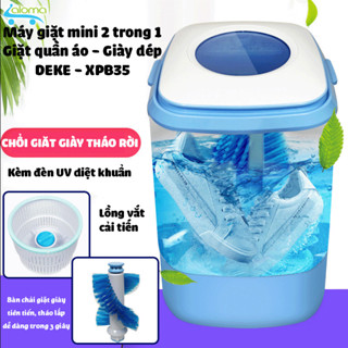 Máy giặt mini giặt quần áo - giặt giày cao cấp khử khuẩn bằng công nghệ Blue Ag - bảo hành 12 tháng