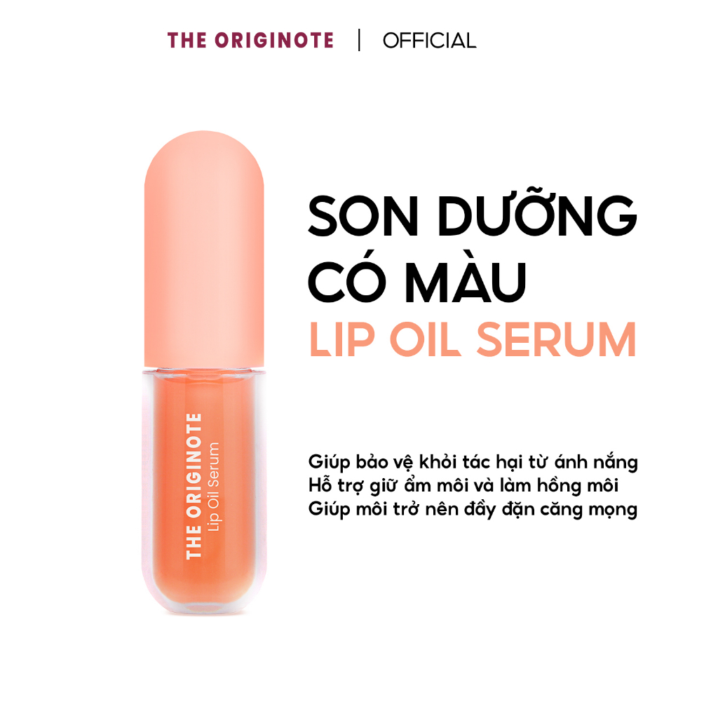 Son dưỡng có màu The Originote làm mềm môi Lip Oil Serum