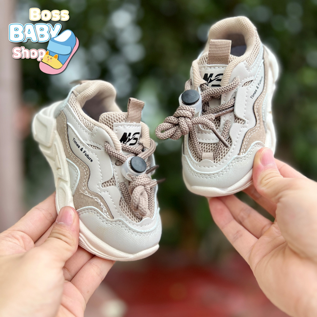 Giày Thể Thao Cho Bé Trai Từ 1 Đến 10 Tuổi Phong Cách Thời Trang Năng Động Thoáng Khí