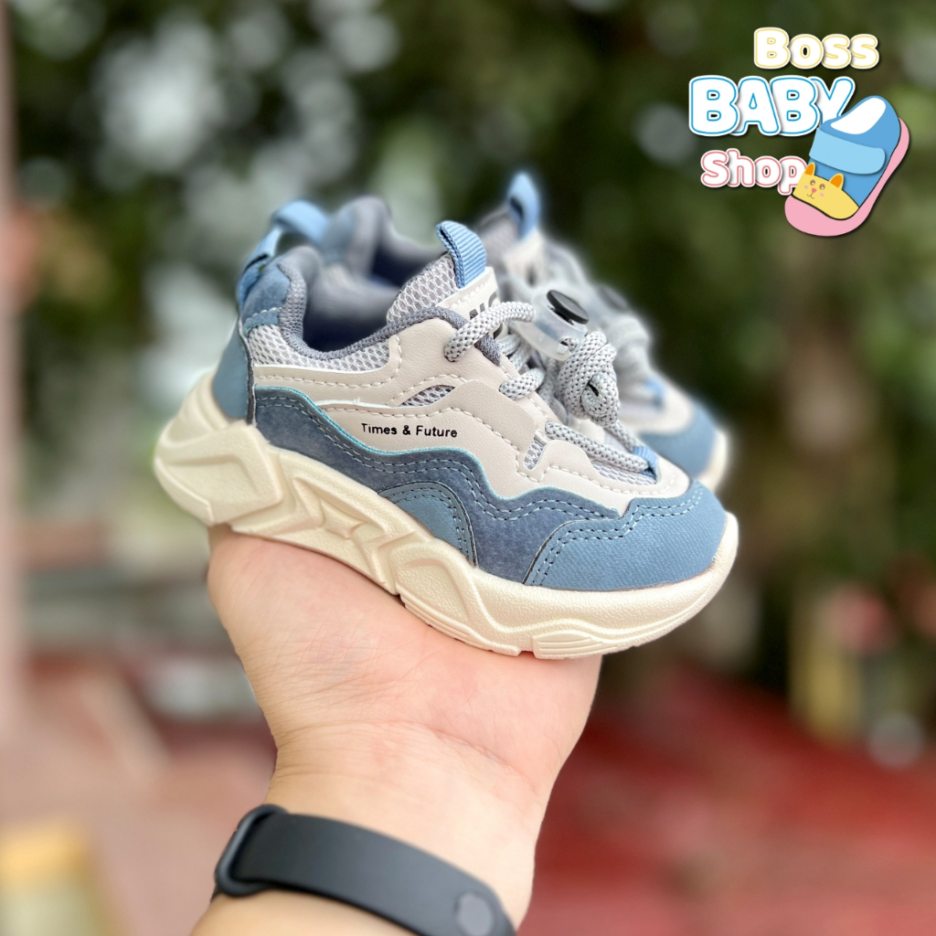 Giày Thể Thao Cho Bé Trai Từ 1 Đến 10 Tuổi Phong Cách Thời Trang Năng Động Thoáng Khí