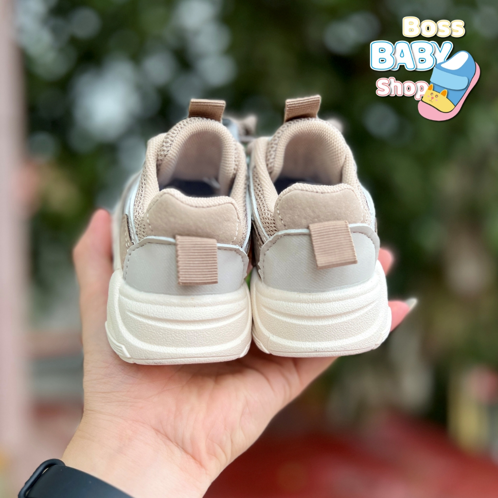 Giày Thể Thao Cho Bé Trai Từ 1 Đến 10 Tuổi Phong Cách Thời Trang Năng Động Thoáng Khí