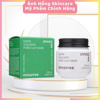 Siêu mặt nạ chăm sóc lỗ chân lông Innisfree Super Volcanic Pore Clay Mask 100ml (Mẫu Mới)