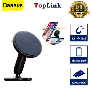 Giá Đỡ Điện Thoại Nam Châm Từ Tính Baseus Bullet SUYZD  Xoay 360 Độ Dùng Trên Ô Tô - TopLink