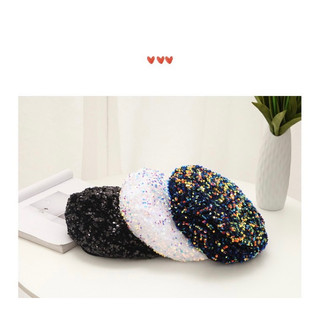 Mũ Beret Bling Bling