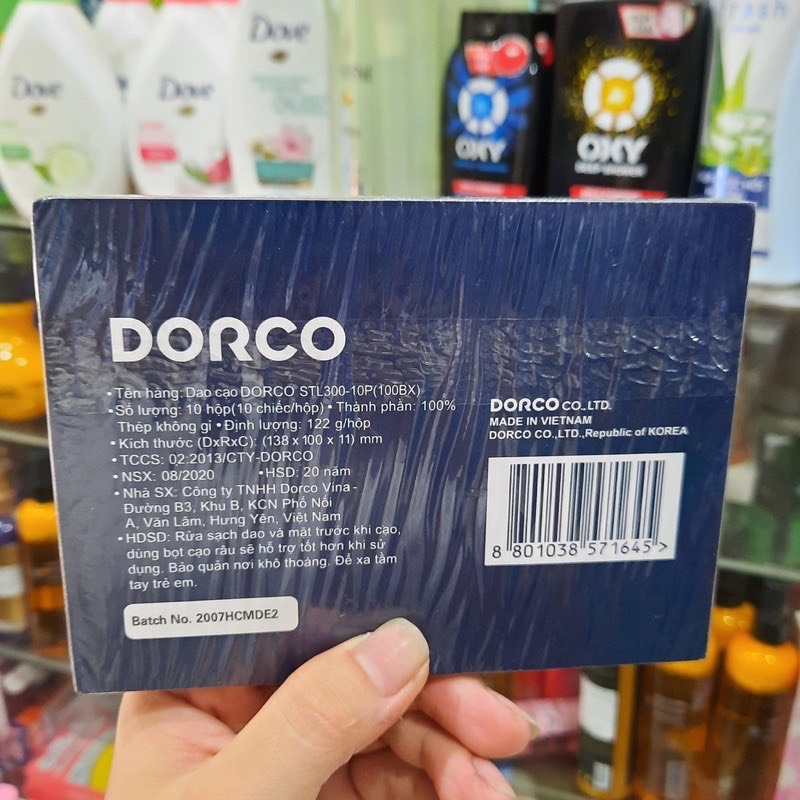 Dao Lam Dorco Titan Hộp 10 Lưỡi Lam