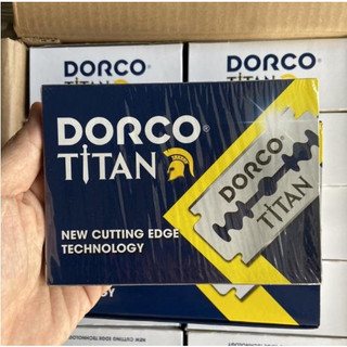 Dao lam dorco titan - lưỡi lam titan hộp 100 lưỡi