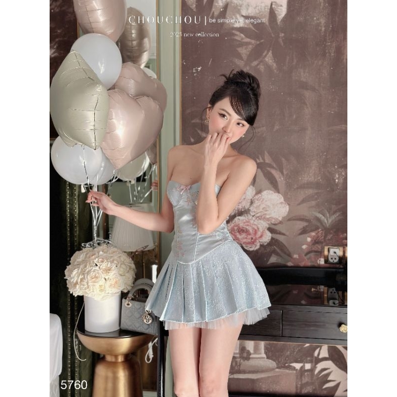 Set Gấm Váy Ren chuẩn TRÂNLI