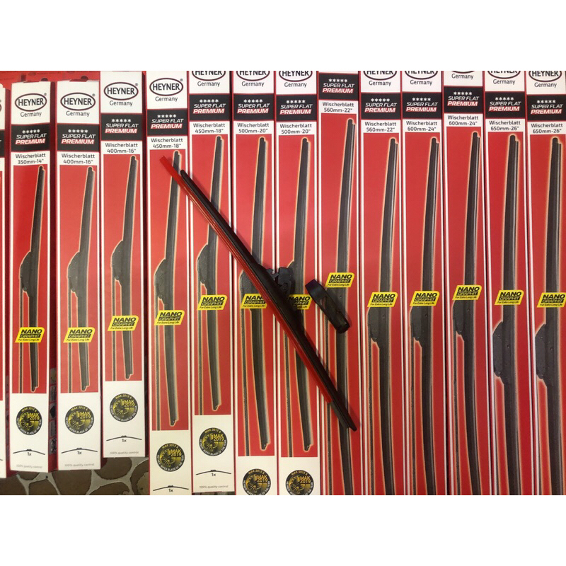 Gạt mưa không xương Heyner