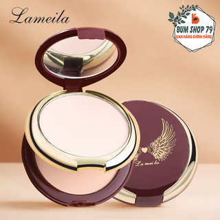 Phấn Phủ Dạng Nén Lameila Cố Định Lớp Trang Điểm, Phấn Kiềm Dầu Thiết Kế Hai Lớp Che Khuyết Điểm Cho Làn Da Mịn Màng.