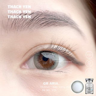 Lens mắt aria xám tây giãn nhỏ - 0-10 độ kính áp tròng