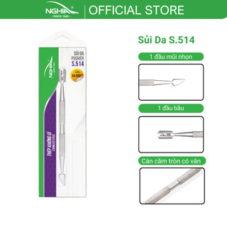Sủi Da 2 Đầu Thép Không Gỉ Cao Cấp KỀM NGHĨA S.514