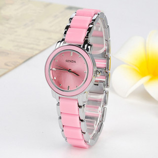 Đồng Hồ Nữ SENDAS 8455 Dây Đá Sứ, Chống Nước Chống Xước, Thiết Kế Độc Đáo, Thời Trang - HÀNG CHÍNH HÃNG