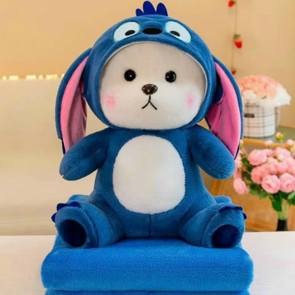 Chăn văn phòng 2 in 1, chăn gối 2 trong 1