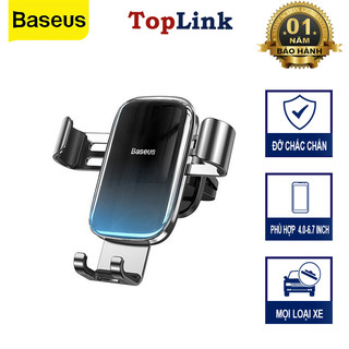 Giá Đỡ Kẹp Điện Thoại Ô Tô Xe Hơi Baseus SUYL-LG Chân Kẹp Cửa Gió Điều Hòa Xe Hơi Phù Hợp Điện Thoại 4.7 - 6.5 inch