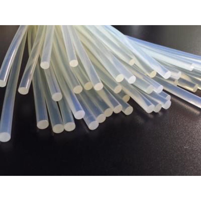 COMBO 10 Keo nến nhỏ 7mm, keo silicon nhỏ 7mm, làm đồ handmade , keo dài 30cm