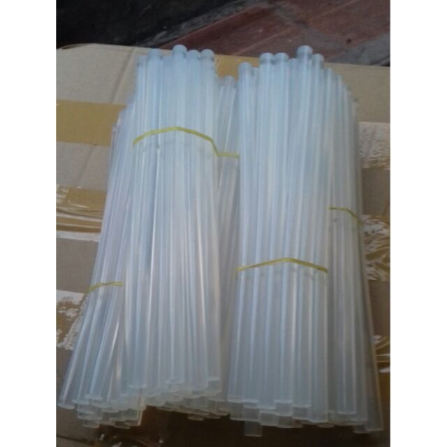 COMBO 10 Keo nến nhỏ 7mm, keo silicon nhỏ 7mm, làm đồ handmade , keo dài 30cm