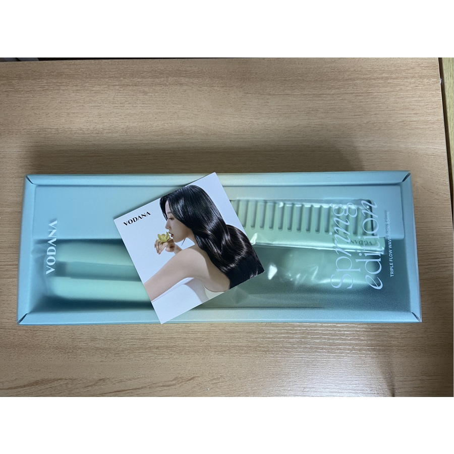 VODANA Máy dập tóc gợn sóng Máy uốn tóc size trung 32mm 40mm chính hãng Hàn Quốc