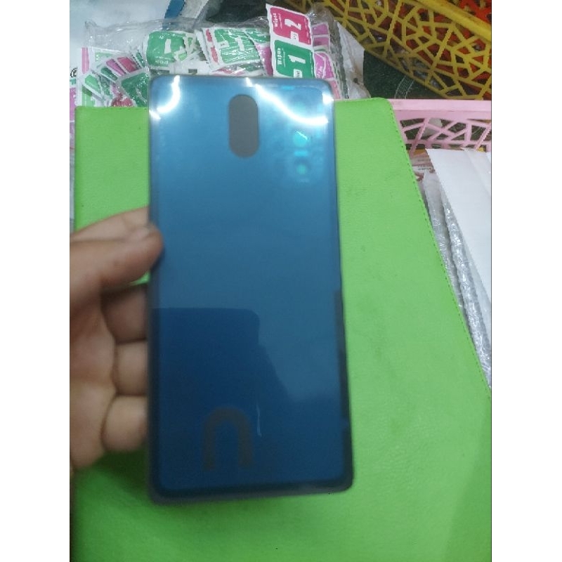 Nắp lưng reno 4 pro  5g liền cam