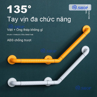Tay vịn phòng tắm cho người già tàn tật nhà vệ sinh không có rào chắn an toàn chống trượt cầu thang bằng thép gỉ