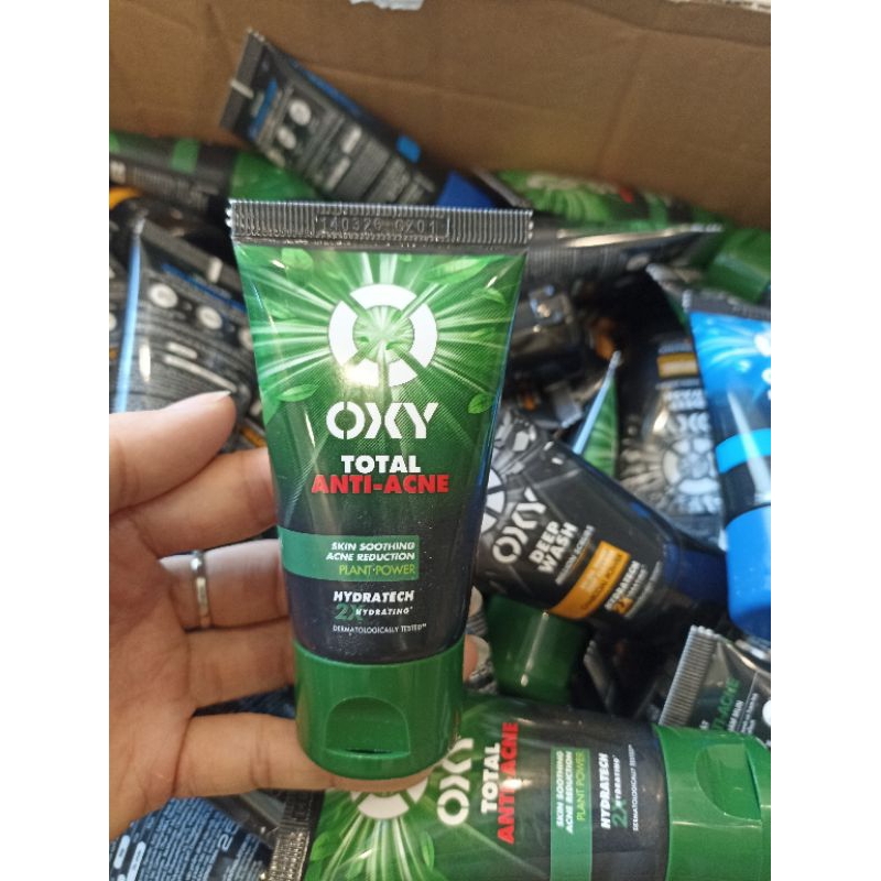 Sữa rửa mặt Oxi 25g hàng khuyến mại combo 3 tuyp chính hãng