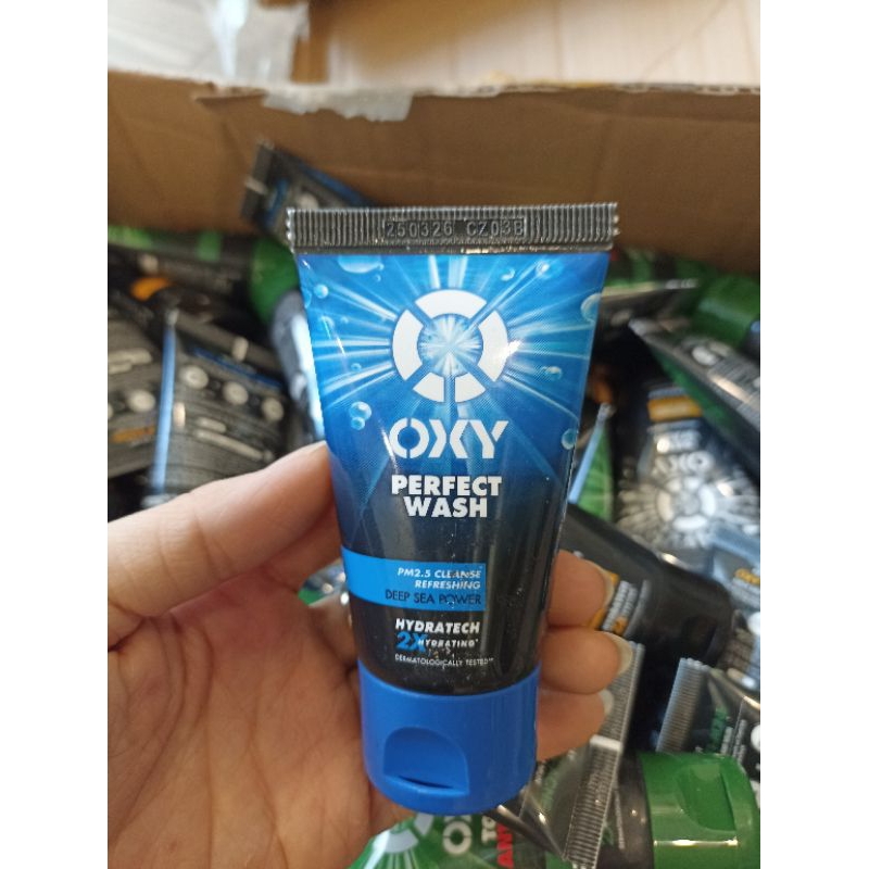 Sữa rửa mặt Oxi 25g hàng khuyến mại combo 3 tuyp chính hãng
