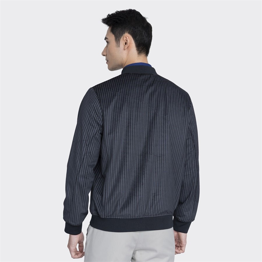 Áo khoác nam  ARISTINO kiểu dáng bomber trẻ trung, chất liệu nhung ấm áp- AJK011W3