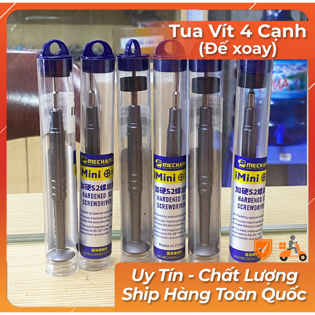 Tua vít 4 cạnh (tháo dòng máy ốc 4 cạnh) Medramic 2.5 (Ốc trụ)