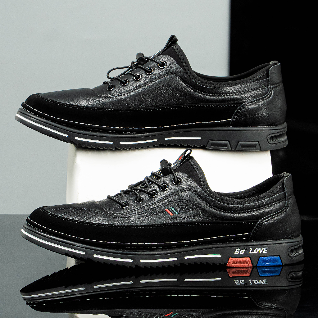 Giày lười nam chất liệu da cao cấp thời trang đẹp phong cách thể thao bảo hành 1 năm NG48 TIMAN