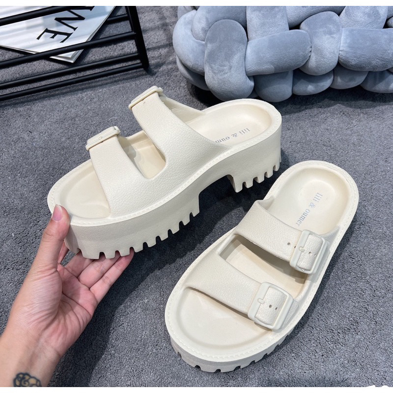 Dép bánh mì quai ngang đế đúc - Hàng order