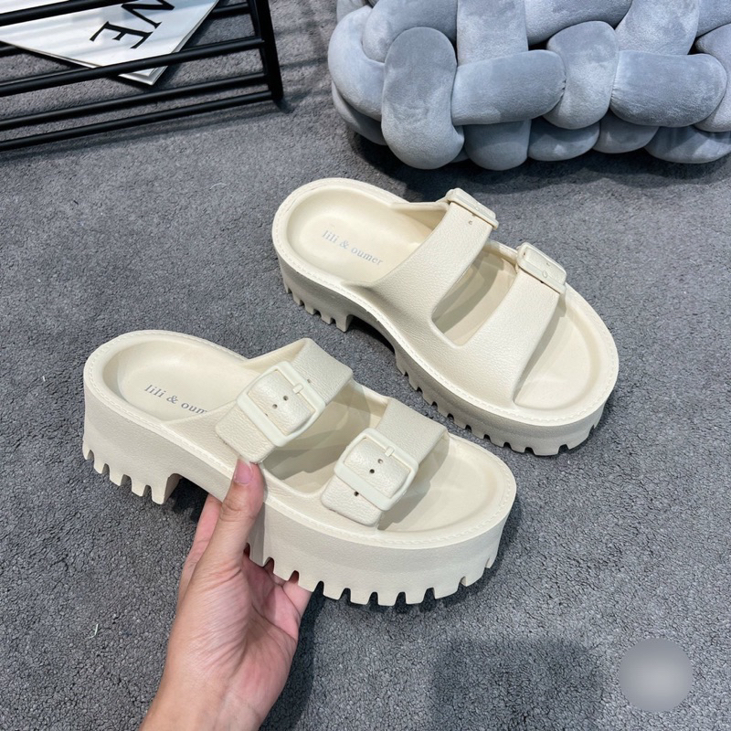 Dép bánh mì quai ngang đế đúc - Hàng order