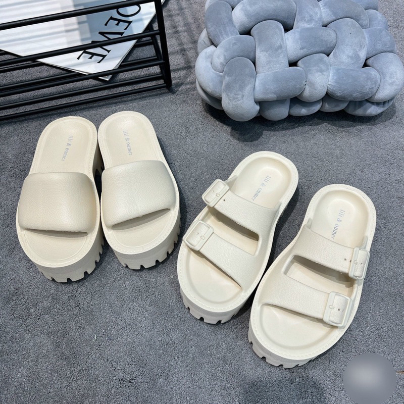 Dép bánh mì quai ngang đế đúc - Hàng order