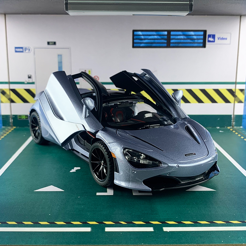 Mô hình xe Mclaren 720S tỉ lệ 1:24 hãng JINLIFANG