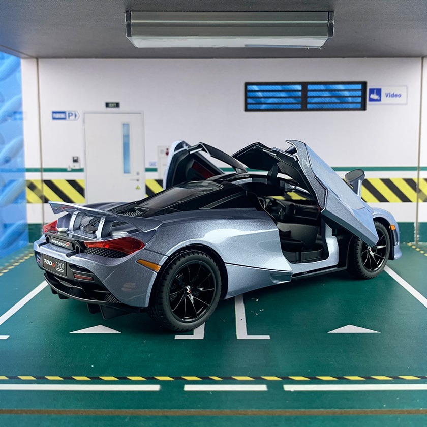 Mô hình xe Mclaren 720S tỉ lệ 1:24 hãng JINLIFANG