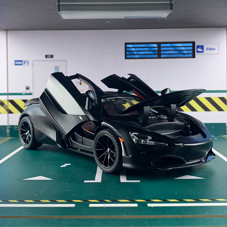 Mô hình xe Mclaren 720S tỉ lệ 1:24 hãng JINLIFANG