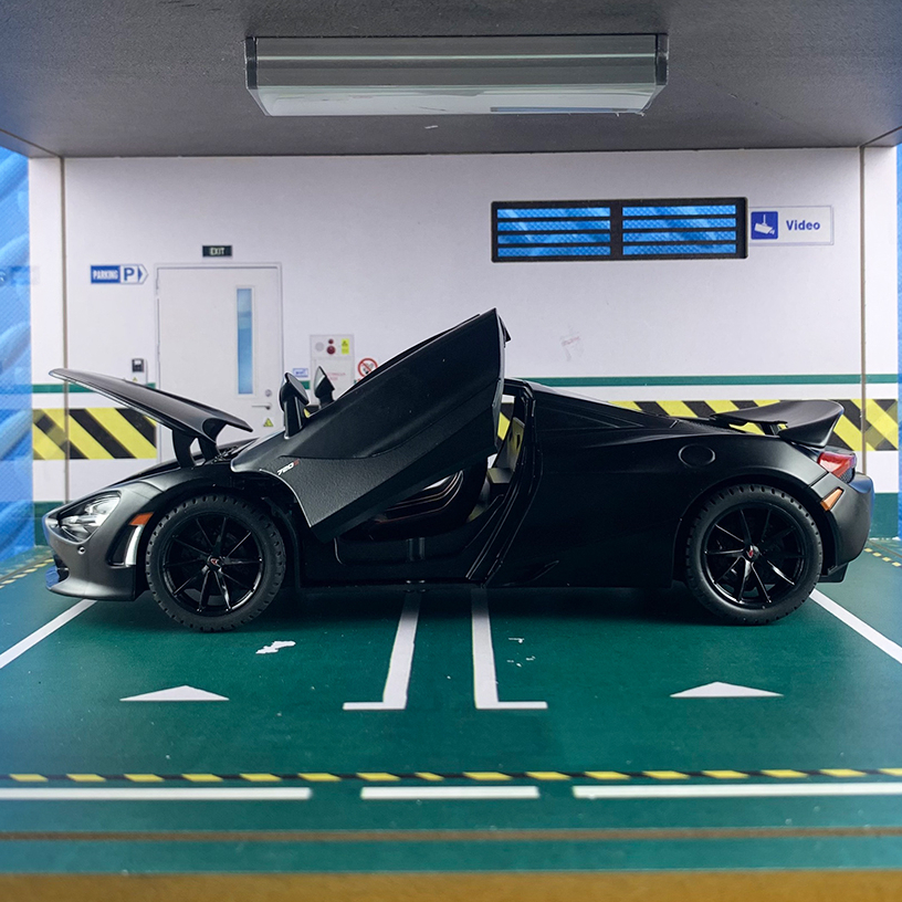 Mô hình xe Mclaren 720S tỉ lệ 1:24 hãng JINLIFANG