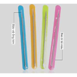 Que lặn mụn inox 12cm cao cấp