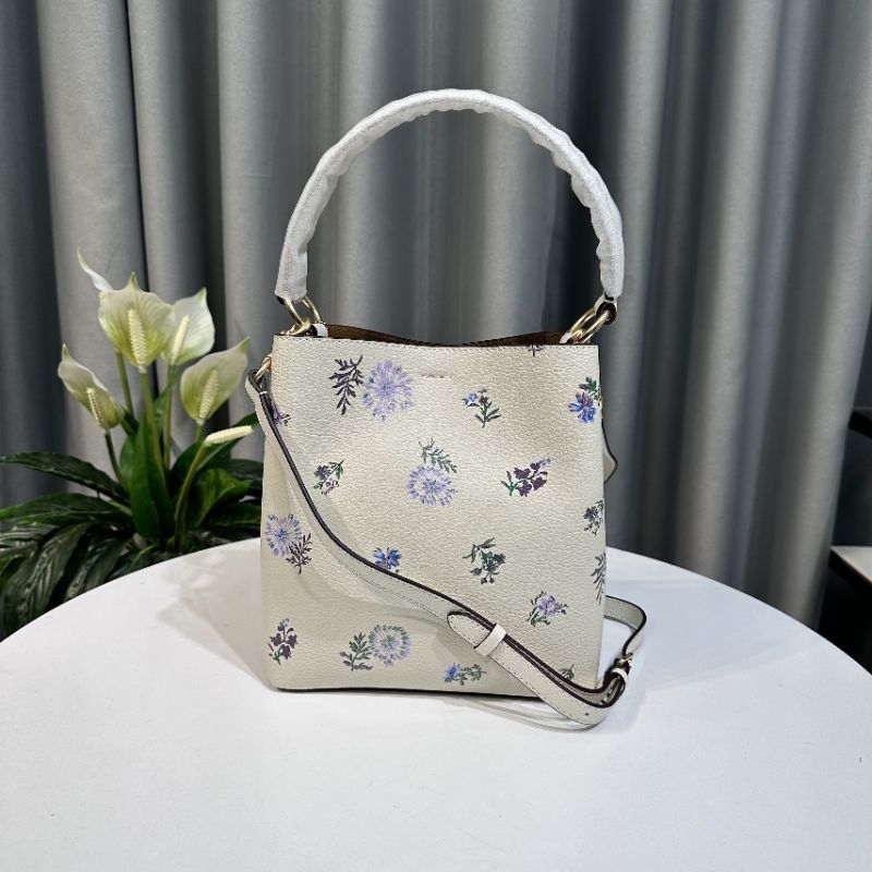 Túi Coach Town Bucket Bag With Dandelion Floral Print