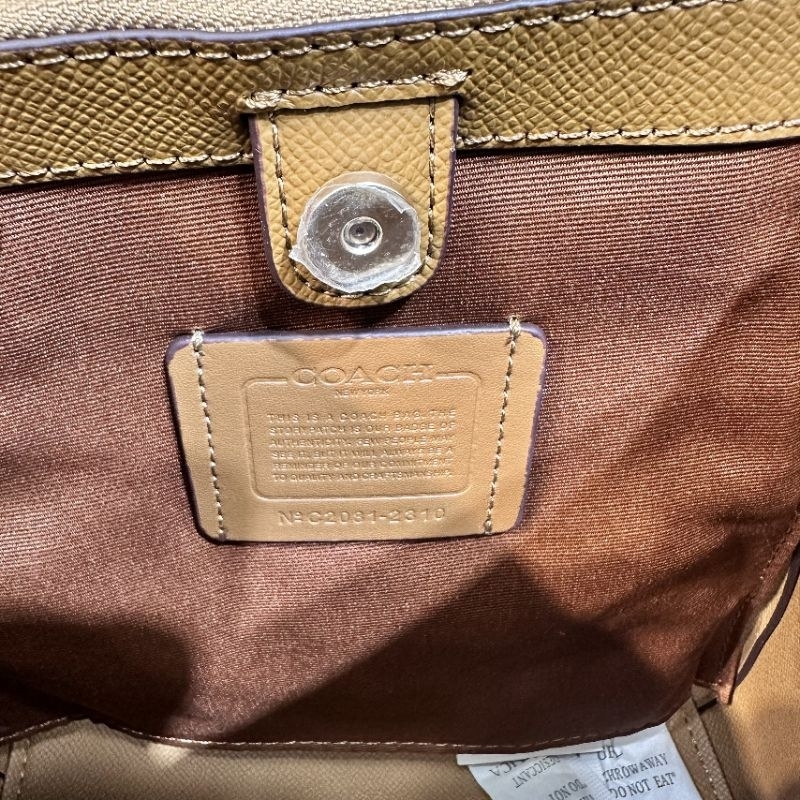 Túi Coach Town Bucket Bag With Dandelion Floral Print