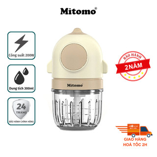 Máy xay tỏi ớt, xay thực phẩm đa năng Mitomo MT-350 - Hàng chính hãng