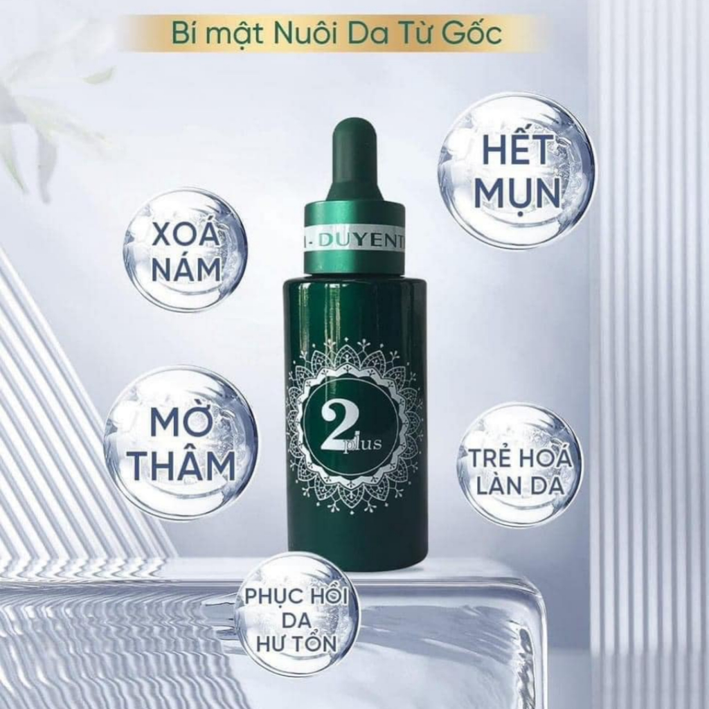 Bách Y Sâm 02 Plus DUYÊN THỊ Chuyên Mụn, Nám - Bạch Linh 02 Chai Mới 30ml