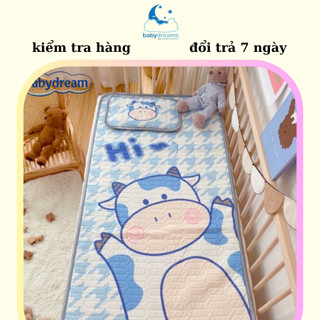 Chiếu điều hòa cho bé ,chiếu cao su non in hình 5D cao cấp cho bé Baby Dreams