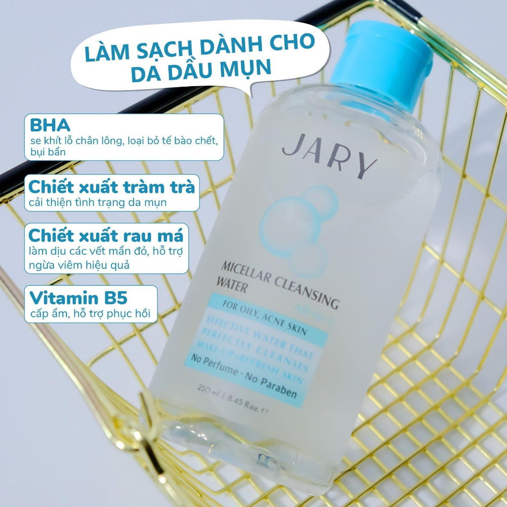 Tẩy trang rau má Centella Micellar Cleansing Jary 200ml