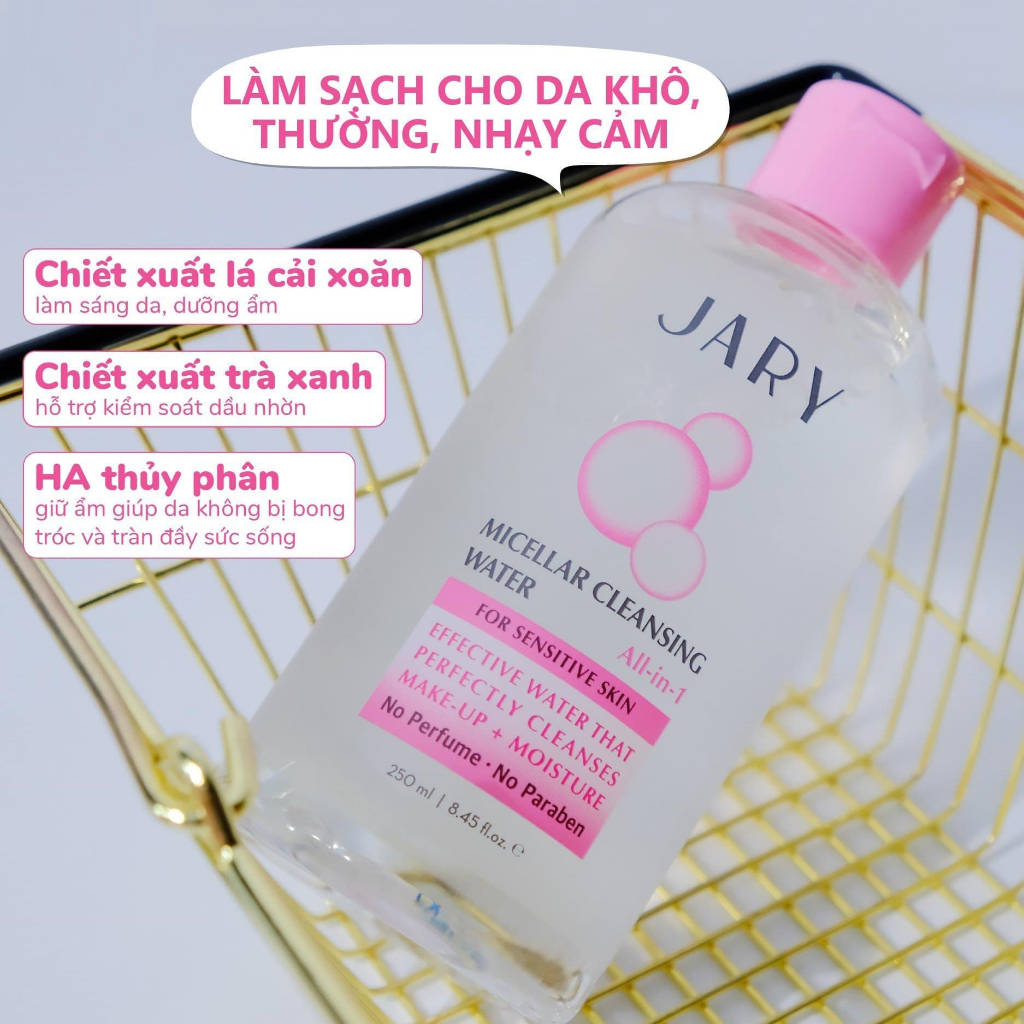 Tẩy trang rau má Centella Micellar Cleansing Jary 200ml