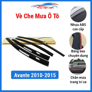 Vè che mưa cho xe avante 2010-2011-2012-2013-2014-2015 vè đen hàn quốc