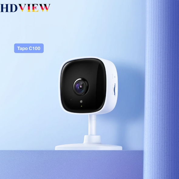 Camera Wifi TP-Link Tapo C100 Full HD 2MP/3MP/2K QHD 360 độ Giám Sát An Ninh