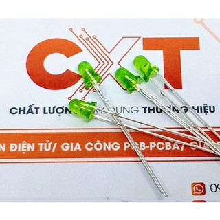 [Gói 10 cái] Led 3mm đỏ xanh vàng dài 28mm