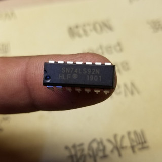IC số SN74LS92/74HC92