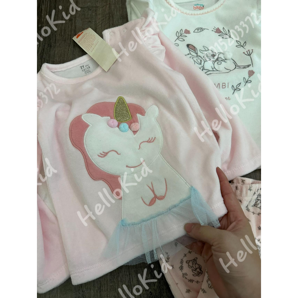 Bộ nhung zy kid cho bé